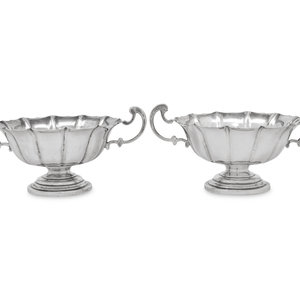 A Pair of Cartier Silver Candy