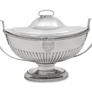 A George III Silver Covered Tureen William 34a386