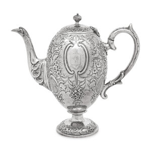 A Scottish Victorian Silver Coffee 34a38c