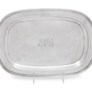 An American Silver Serving Tray Frank 34a3cb
