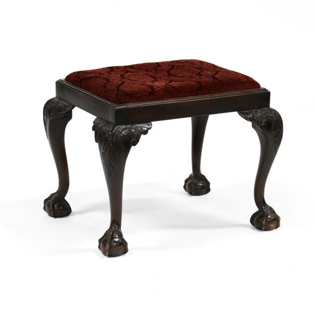 ENGLISH CHIPPENDALE CARVED MAHOGANY 34a432