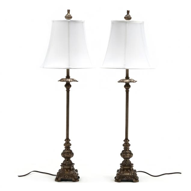 PAIR OF CLASSICAL STYLE COLUMNAR