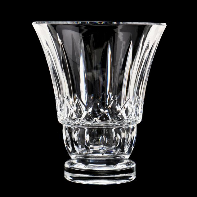 BACCARAT, LARGE CUT CRYSTAL VASE