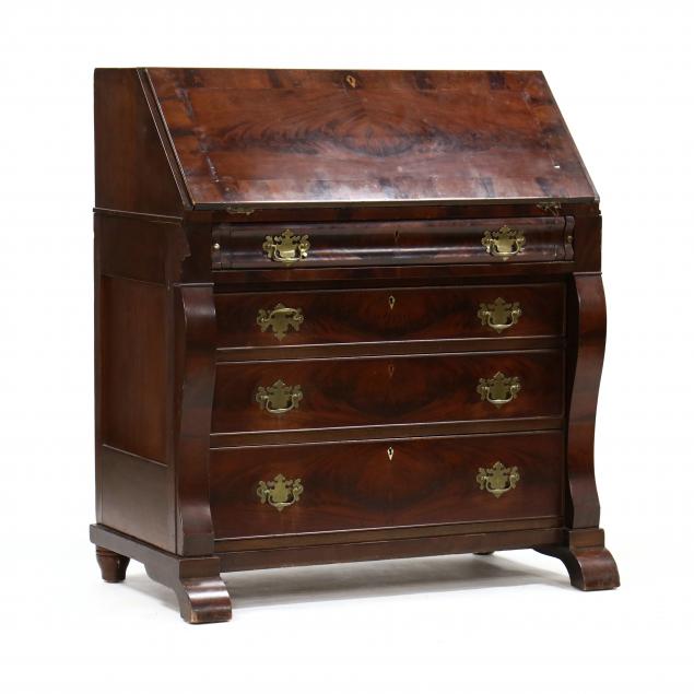 AMERICAN CLASSICAL MAHOGANY SECRETARY