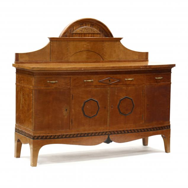 BIEDERMEIER INLAID SATINWOOD BUFFET 347d9d