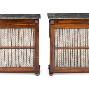 A Pair of Regency Style Indian