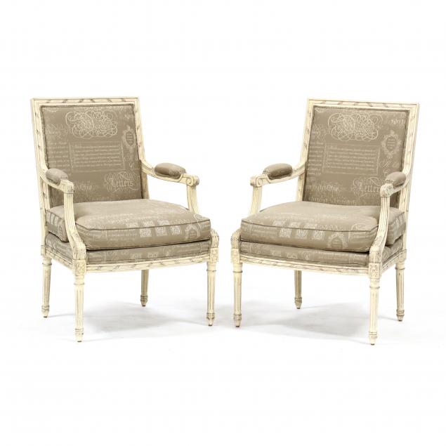 SHERRILL PAIR OF LOUIS XVI STYLE 347dbe