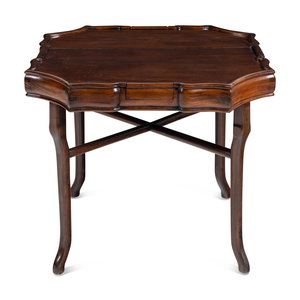 A Chinese Hardwood Game Table
Early