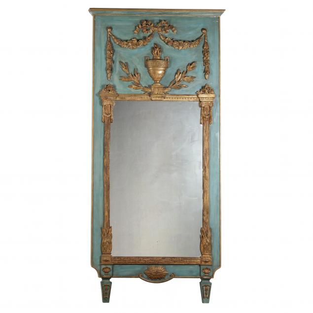 LOUIS XVI STYLE LARGE CARVED AND