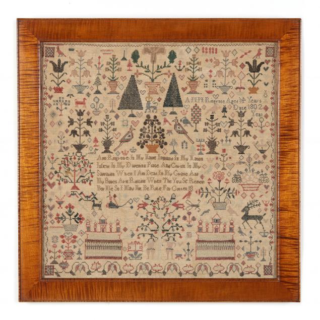 ANN RINGROSE'S NEEDLEWORK SAMPLER