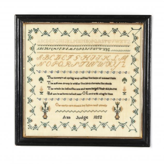 ANN JUDGE'S NEEDLEWORK SAMPLER