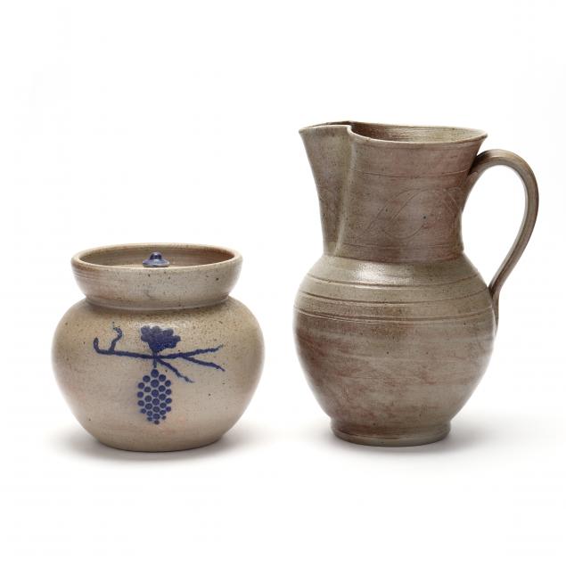 SEAGROVE N C POTTERY PITCHER 347eb6