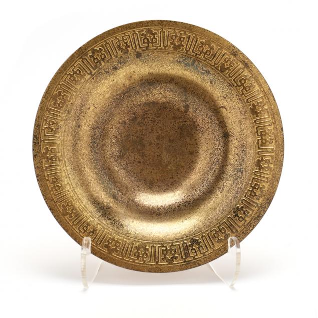 TIFFANY STUDIOS, DORé BRONZE BOWL