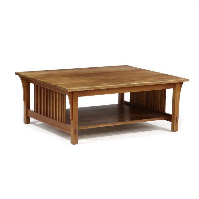STICKLEY, MISSION STYLE CHERRY
