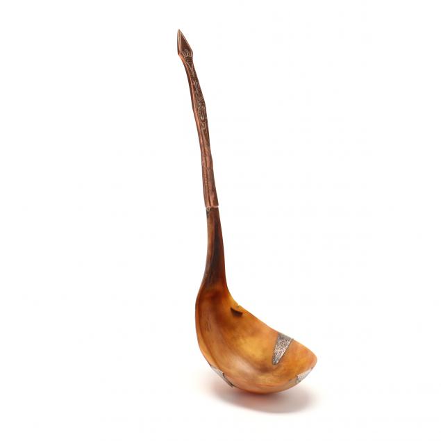 LARGE NORTHWEST COAST SPOON WITH