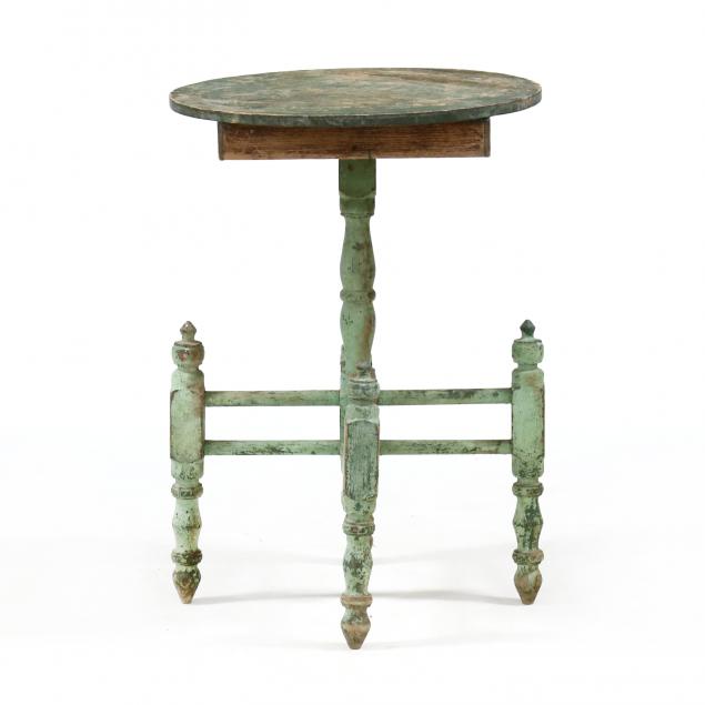 FOLKY SOUTHERN PAINTED CENTER TABLE