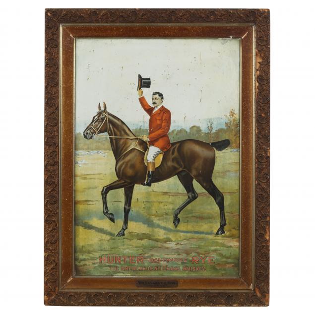 VINTAGE HUNTER BALTIMORE RYE FRAMED 348038