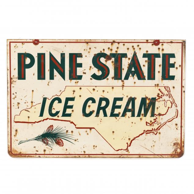 VINTAGE PINE STATE NC DOUBLE SIDED 348035