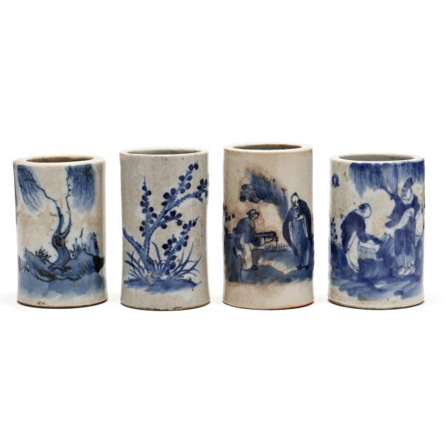 A GROUP OF FOUR CHINESE PORCELAIN 3480c6