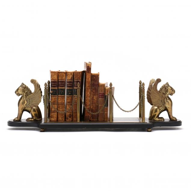 FIGURAL STAND WITH EIGHT ANTIQUE 348175