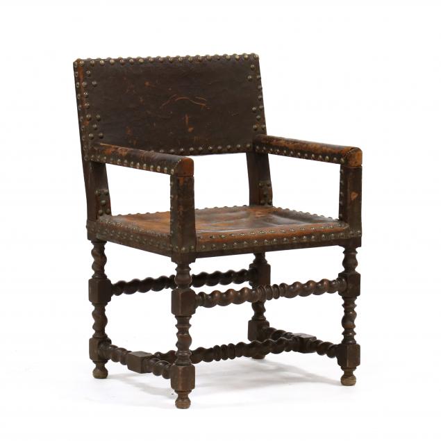 WILLIAM AND MARY STYLE OAK AND 3481cb