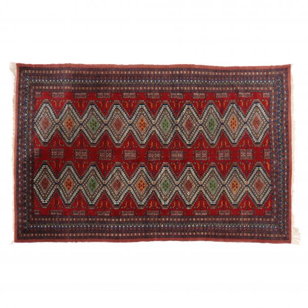 INDO PERSIAN CARPET Red field with 3481d6