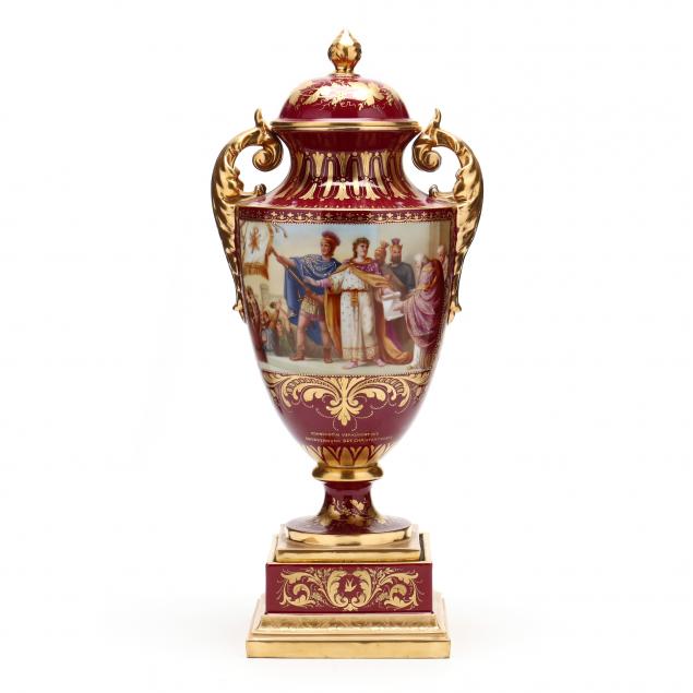 ROYAL VIENNA STYLE COVERED URN 348208