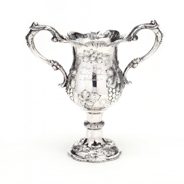 AMERICAN COIN SILVER AGRICULTURAL TROPHY
