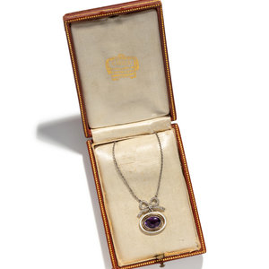 CARTIER PARIS ANTIQUE AMETHYST 3483cd