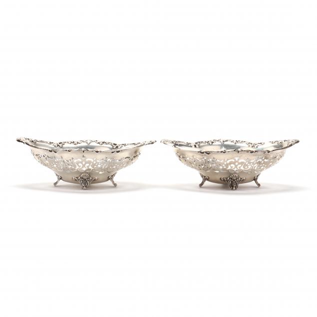 A PAIR OF RETICULATED STERLING 3483f7