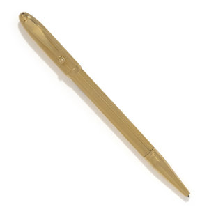 YELLOW GOLD MECHANICAL PENCIL In 34843f