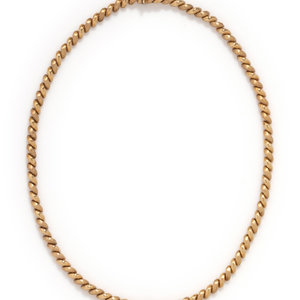YELLOW GOLD NECKLACE Consisting 34846b