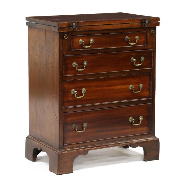 ENGLISH CHIPPENDALE STYLE BEDSIDE 348484