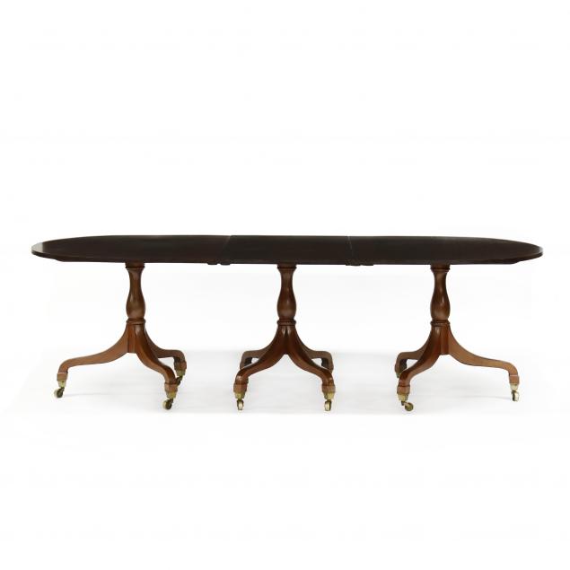 GEORGIAN STYLE TRIPLE PEDESTAL 348489