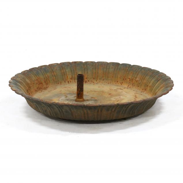 CAST IRON ROUND FOUNTAIN BASIN 3484fe