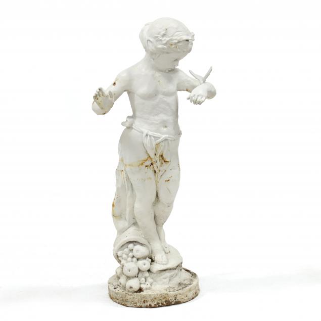 CLASSICAL STYLE CAST IRON GARDEN STATUE