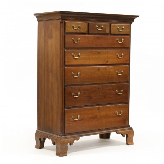 MID-ATLANTIC CHIPPENDALE WALNUT