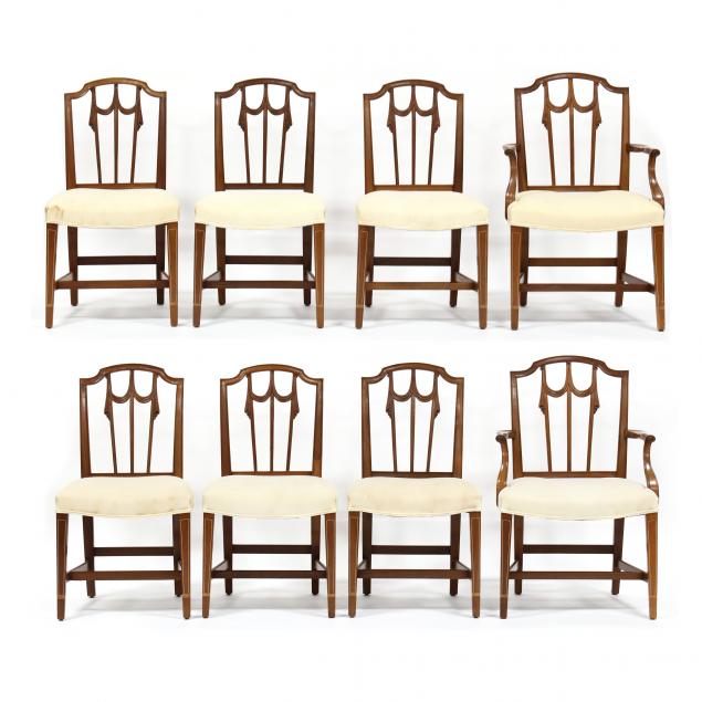 SET OF EIGHT CUSTOM FEDERAL STYLE