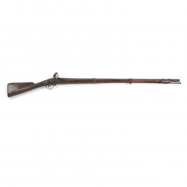 US SURCHARGED FRENCH CHARLEVILLE FLINTLOCK