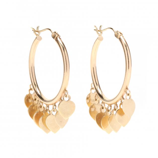 GOLD HOOP EARRINGS The round hoops 348635