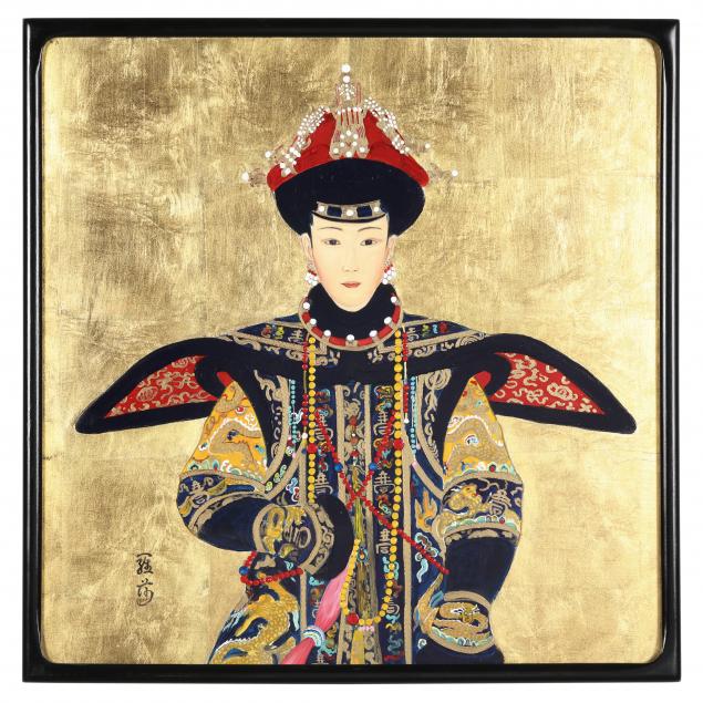 A CONTEMPORARY PAINTING OF A CHINESE