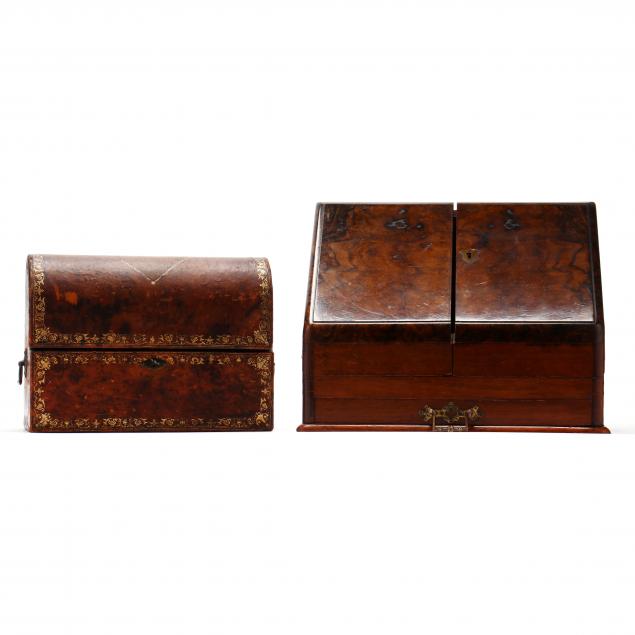ANTIQUE ENGLISH LETTER BOX AND 3487a3