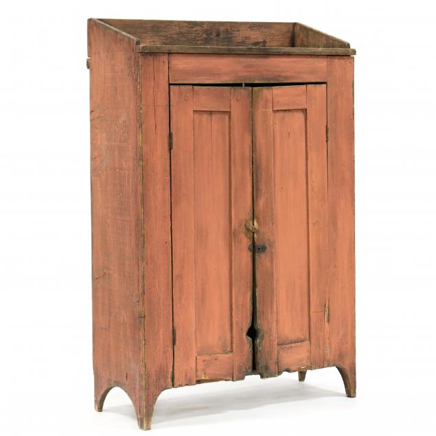 A SOUTHERN PAINTED STORAGE CUPBOARD 3487da