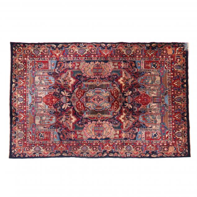 PERSIAN PICTORIAL RUG Field with 348864