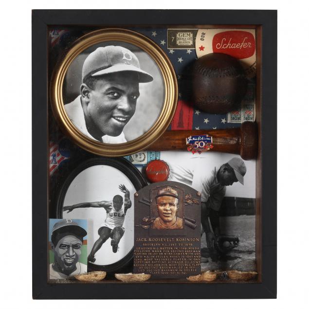 COMMEMORATIVE DISPLAY HONORING BASEBALL