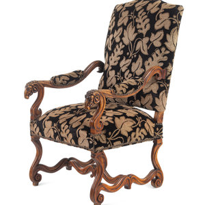 A French Walnut Armchair Early 348986