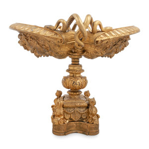 A French Gilt Bronze Centerpiece
Circa