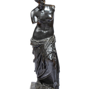 A Large Patinated Bronze Figure 3489e4