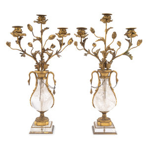 A Pair of French Gilt Bronze Mounted 3489ec