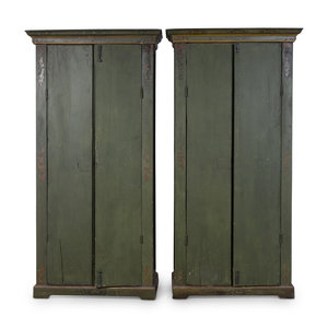 A Pair of Italian Painted Cabinets 3489f9